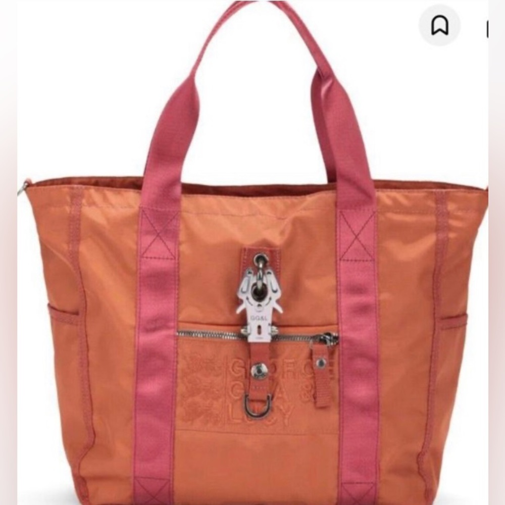 GEORGE GINA & LUCY BOXY BAGFLIP TOTE BAG